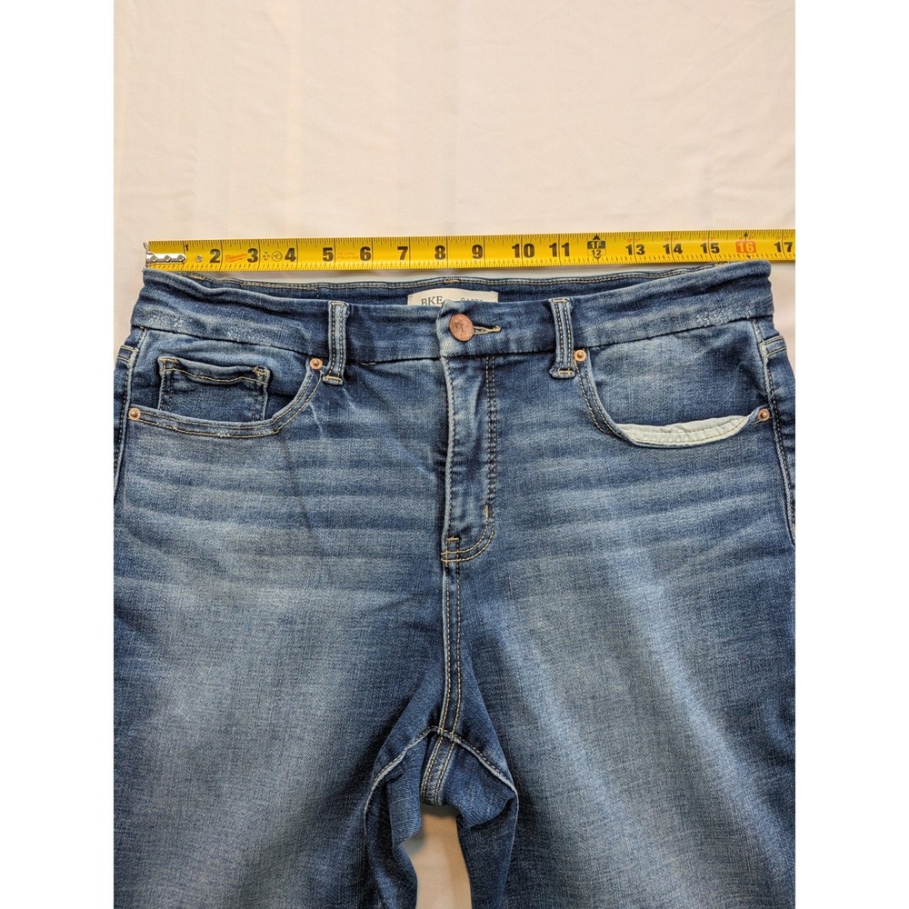 BKE Gabby Curvy High Rise Classic Skinny Jeans Blue Medium Wash 29x30 - Picture 9 of 13